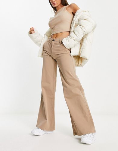 Pantalon ample à taille haute - Beige - Urban Classics - Modalova