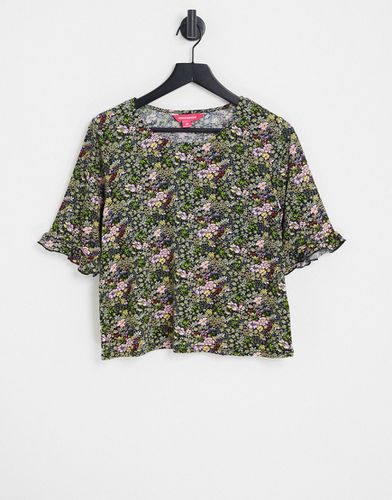 T-shirt d'ensemble à broderie fleurie - Urban Threads - Modalova
