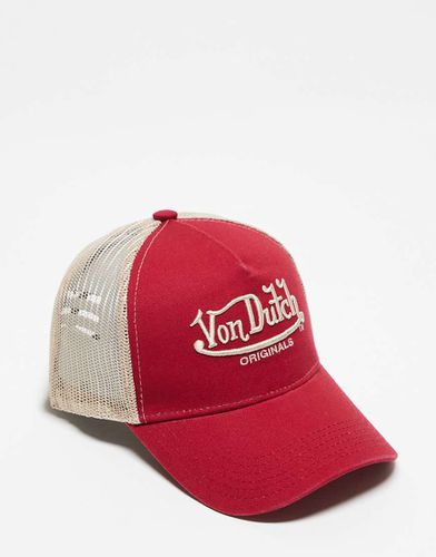 Newark - Casquette camionneur - et beige - Von Dutch - Modalova