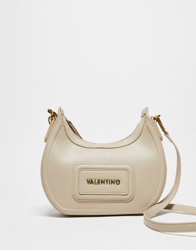 Valentino - Snowy - Sac porté épaule avec chaîne dorée - Écru - Valentino Bags - Modalova