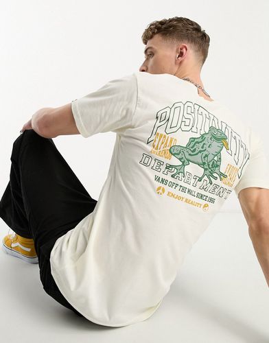 T-shirt avec imprimé Positivity au dos - cassé - Vans - Modalova