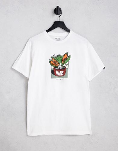 T-shirt avec imprimé plante carnivore au dos - Vans - Modalova
