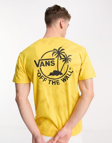 T-shirt avec petit imprimé à double palmier au dos - Doré - Vans - Modalova