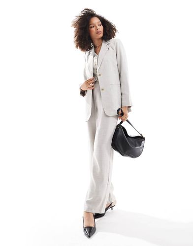 Blazer d'ensemble ajusté - Sable chiné - Vero Moda - Modalova