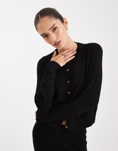 Gilet boutonn d'ensemble en maille douce - Vero Moda - Modalova