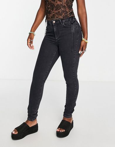 Jean skinny à taille haute - foncé - Vero Moda - Modalova