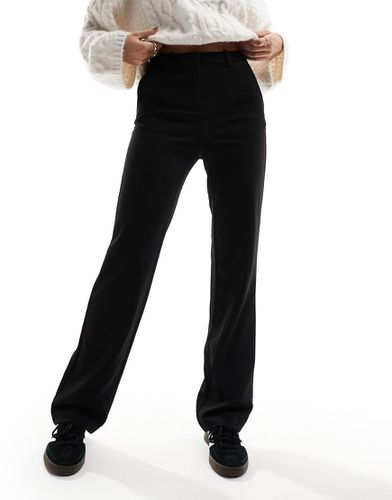 Pantalon droit en jersey avec passants de ceinture - Vero Moda - Modalova