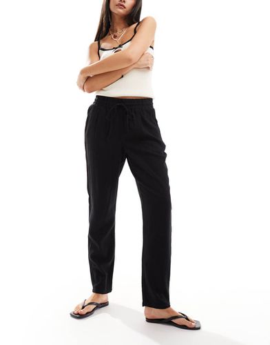 Pantalon fuselé en lin mélangé - Vero Moda - Modalova