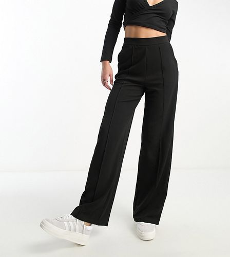 Pantalon large en jersey - Noir - Vero Moda Tall - Modalova