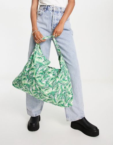 Tote bag à imprimé palmier - Vero Moda - Modalova