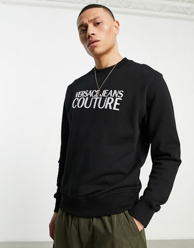 Sweat-shirt à logo - Noir - Versace Jeans Couture - Modalova