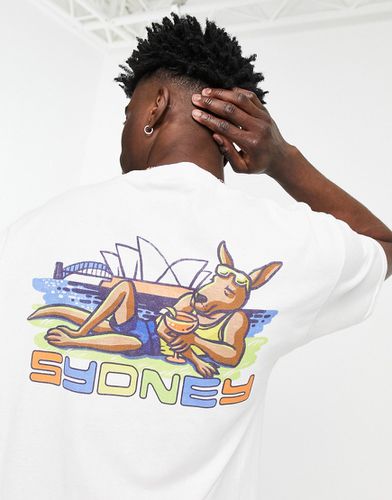 T-shirt avec imprimé Sydney au dos - Vintage Supply - Modalova
