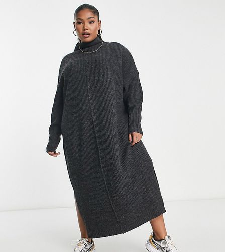 Robe en maille - Anthracite - Yours - Modalova