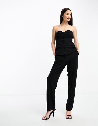 Pantalon d'ensemble ajusté à nervures - Y.a.s - Modalova