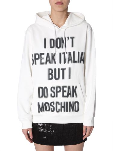 Moschino hooded sweatshirt - moschino - Modalova