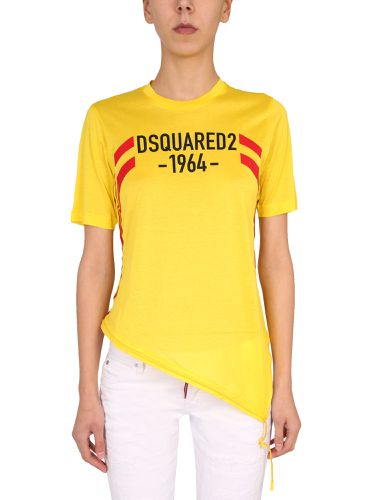 Dsquared t-shirt with drawstring - dsquared - Modalova