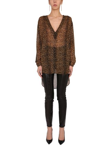 Saint laurent oversize fit shirt - saint laurent - Modalova