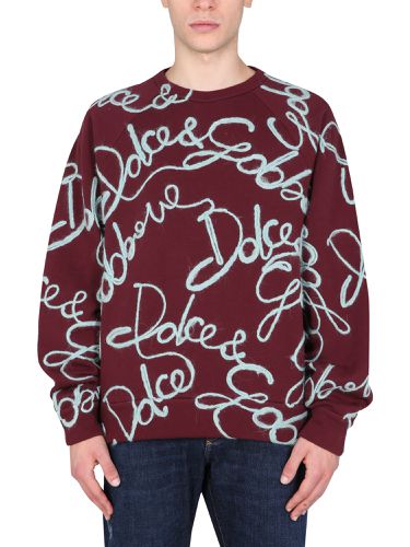 Embroidered sweatshirt - dolce & gabbana - Modalova