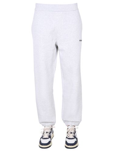 Msgm jogging pants with logo - msgm - Modalova