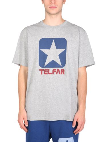 Telfar x converse t-shirt with logo - telfar x converse - Modalova