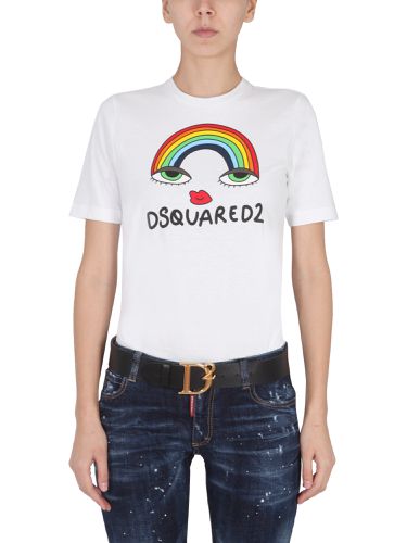 Dsquared t-shirt "rainbow renny" - dsquared - Modalova