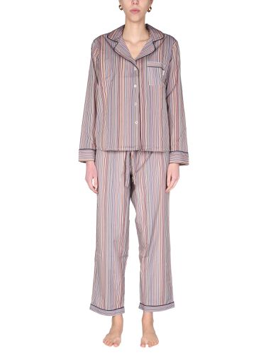 Striped pattern pajamas set - paul smith - Modalova
