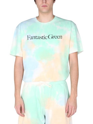 Msgm "fantastic green" t-shirt - msgm - Modalova