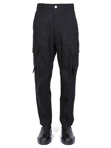 Cargo pants with compass logo patch - stone island shadow project - Modalova