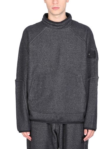 Compass logo patch sweatshirt - stone island shadow project - Modalova
