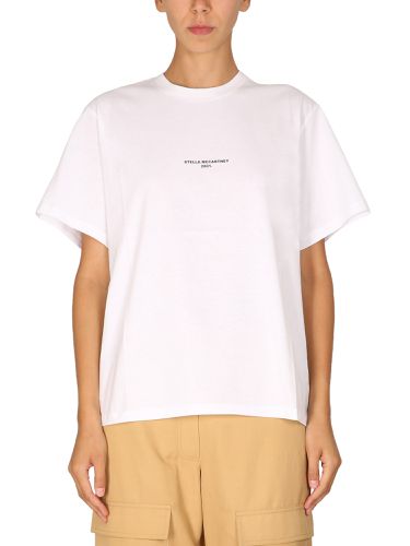 Stella mccartney crewneck t-shirt - stella mccartney - Modalova