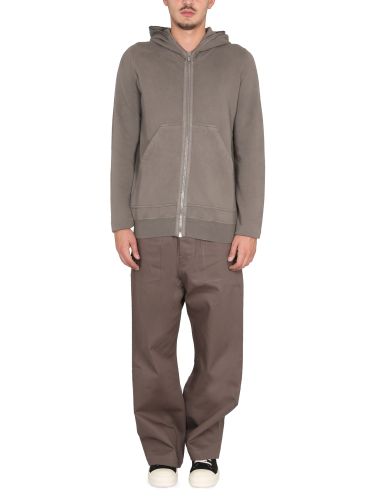 Rick owens drkshdw zipper hoodie - rick owens drkshdw - Modalova