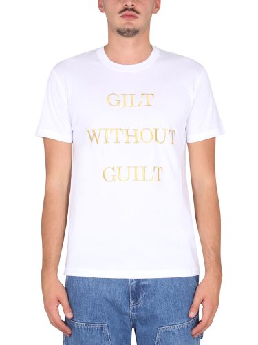 Guilt without guilt" t-shirt - moschino - Modalova
