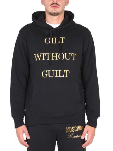 Guilt without guilt" sweatshirt - moschino - Modalova
