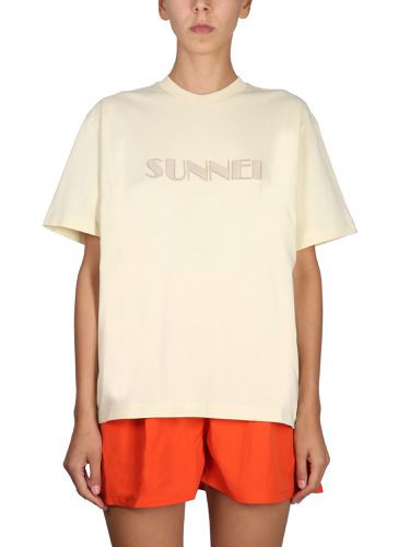 Sunnei crewneck t-shirt - sunnei - Modalova