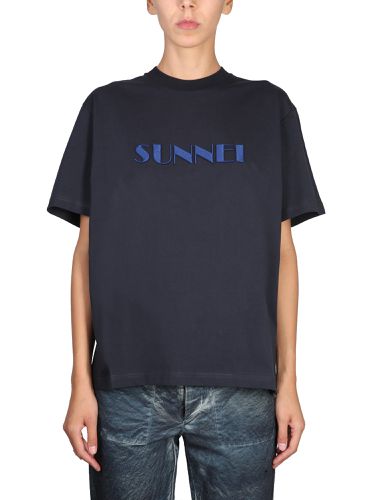 Sunnei crewneck t-shirt - sunnei - Modalova