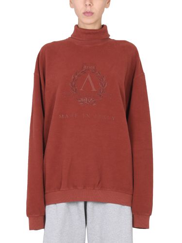 Aries turtleneck sweatshirt - aries - Modalova