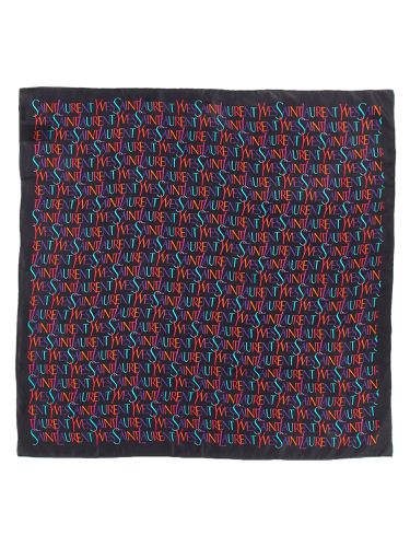 Saint laurent ysl square scarf - saint laurent - Modalova