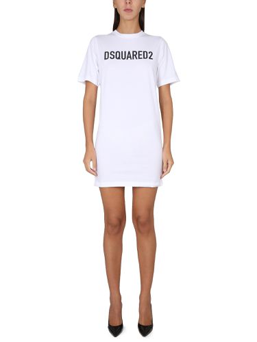 Dsquared dress with logo - dsquared - Modalova
