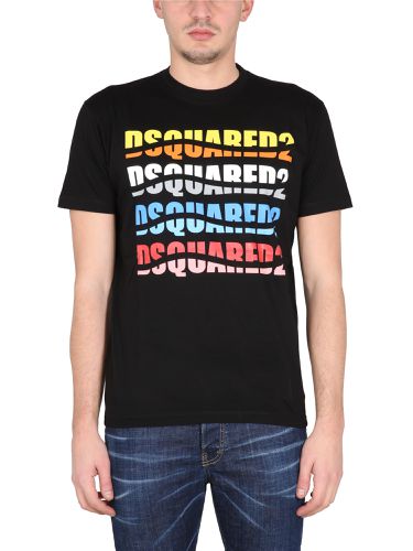 Dsquared color wave t-shirt - dsquared - Modalova