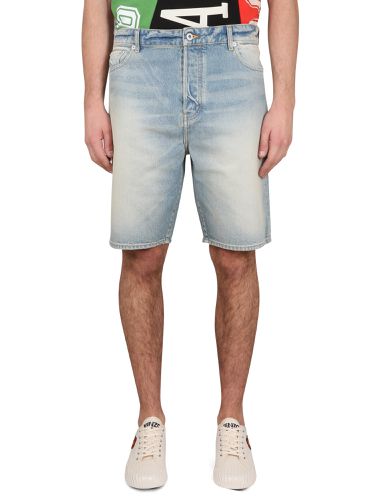 Kenzo denim bermuda shorts - kenzo - Modalova