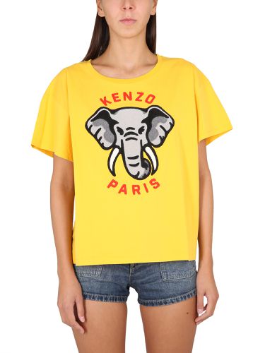 Kenzo casual t-shirt éléphant - kenzo - Modalova