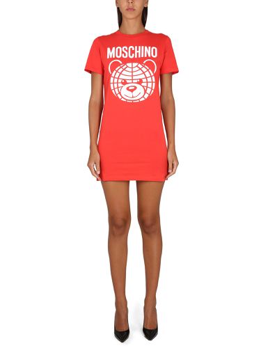 Moschino logo print dress - moschino - Modalova