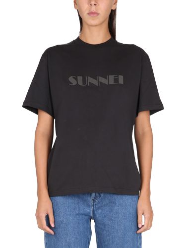 Sunnei t-shirt with logo - sunnei - Modalova