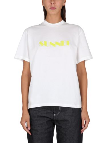 Sunnei t-shirt with logo - sunnei - Modalova
