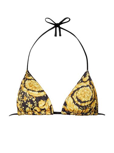 Versace printed bikini top - versace - Modalova
