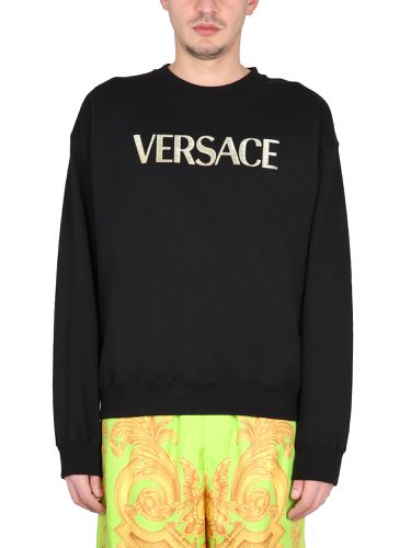 Versace crewneck sweatshirt - versace - Modalova