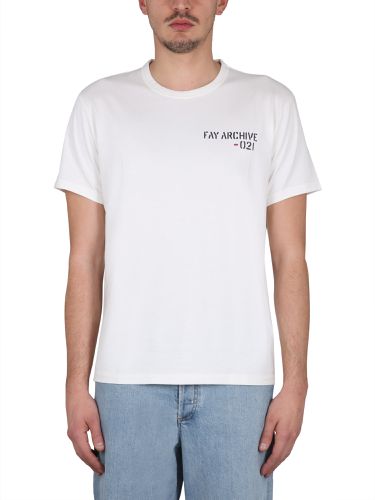 Fay t-shirt with logo - fay - Modalova