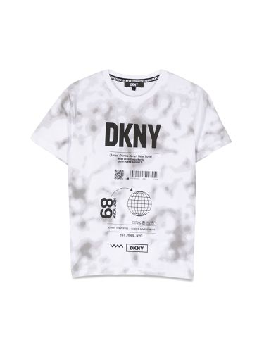 Dkny channel logo t-shirt - dkny - Modalova