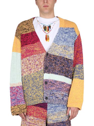 Knitted cardigan - marcelo burlon county of milan - Modalova