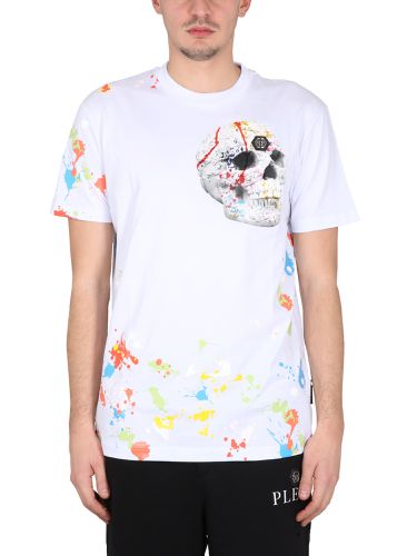 Philipp plein crewneck t-shirt - philipp plein - Modalova